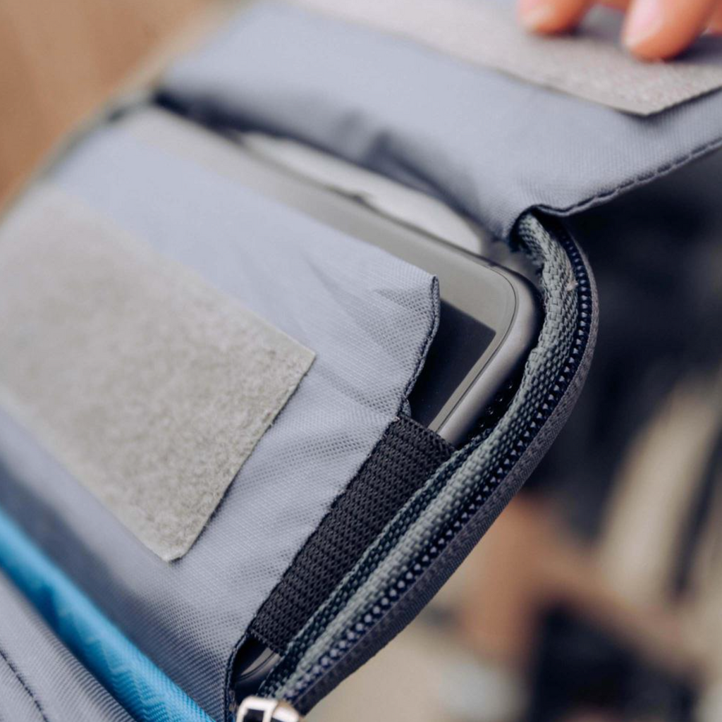Praktisk Cykelstyrtaske med Smartphone Holder og Vandafvisende Materiale