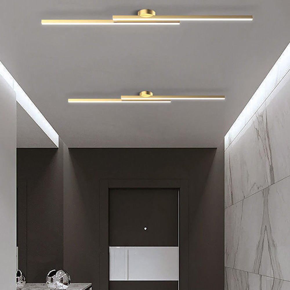 Minimalistisk Aluminium LED Loftlampe Fra LumenVale Til Stuer Design