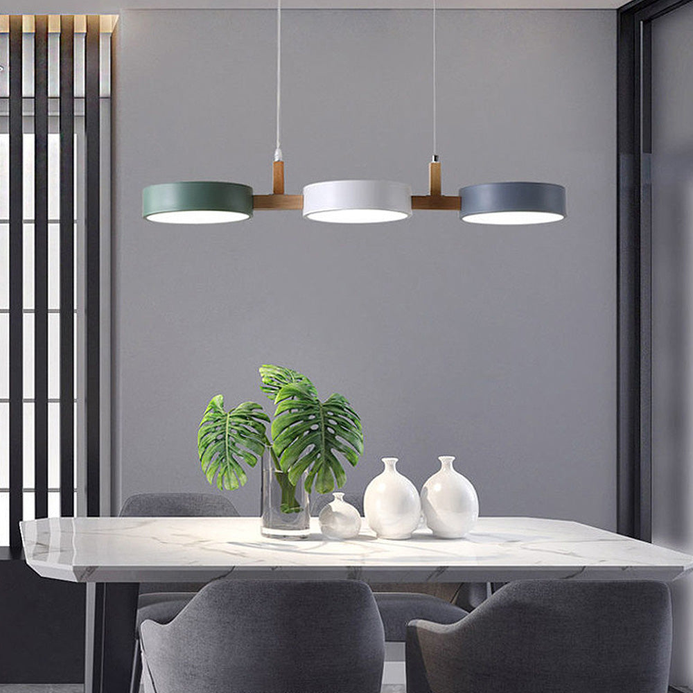 Nordisk Flush Loftlampe med Flere Hoveder til Kjøkkener og Spisestuer