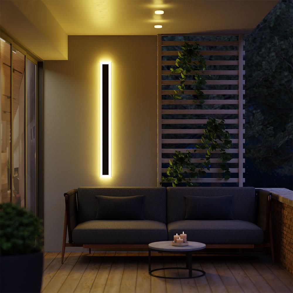 Kairo - Elegant Moderne Udendørs Væglampe Til Have Og Balkon