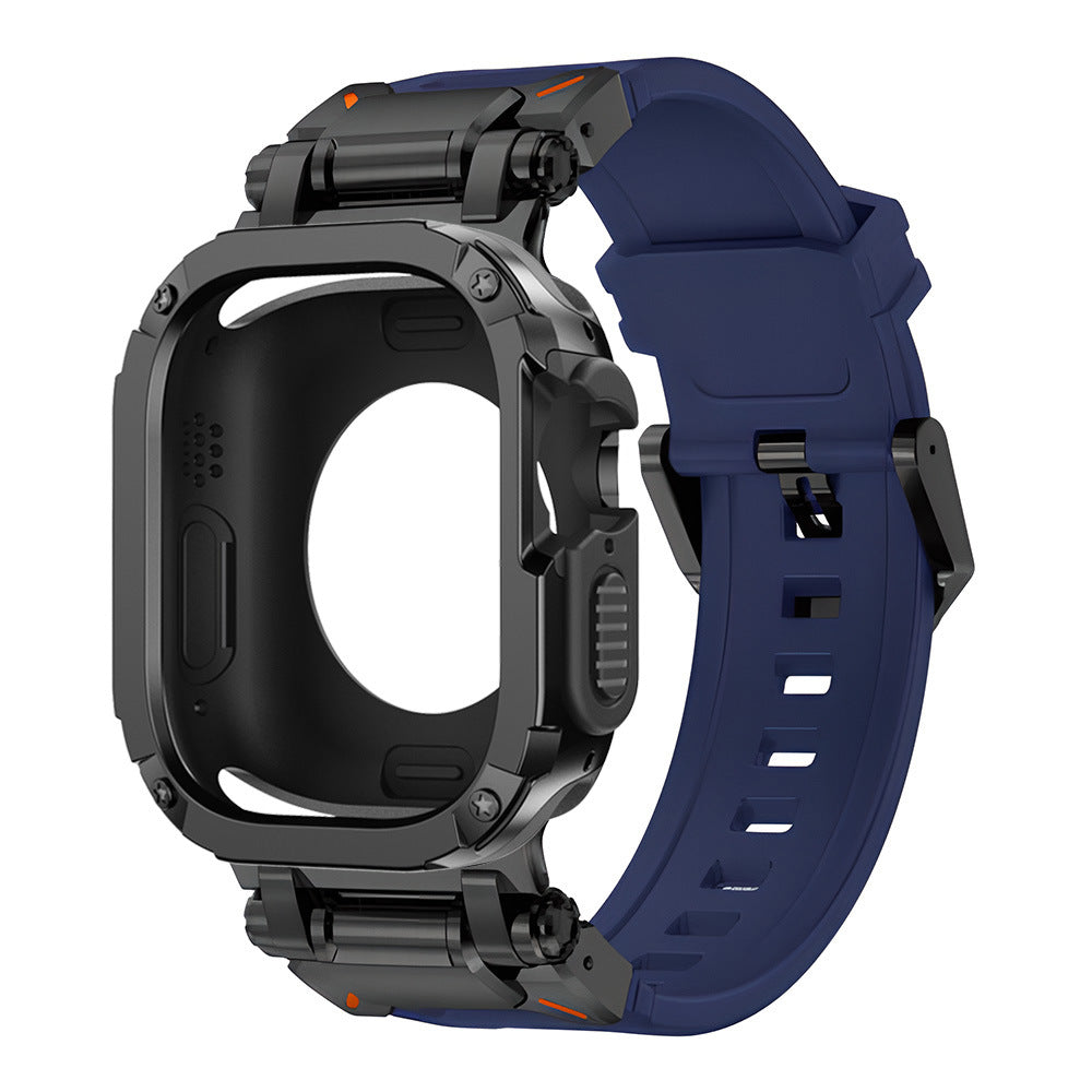 RavenTac Tactical Fluoro Gummibånd og TPU PC 2-i-1 Cover til Apple Watch | Petprovac