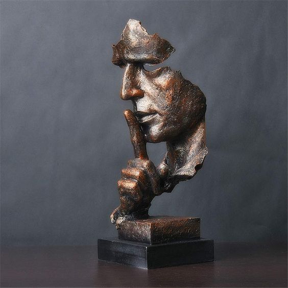 Abstrakt skulptur til hjemmet