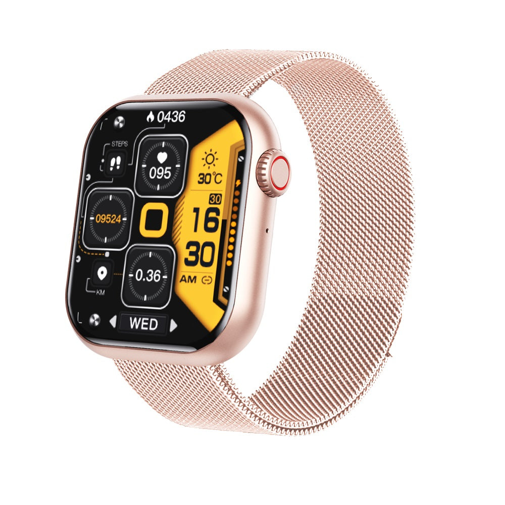 Blodglukose Blodtryk Blodilt Søvnmåler Vandtæt Smartwatch