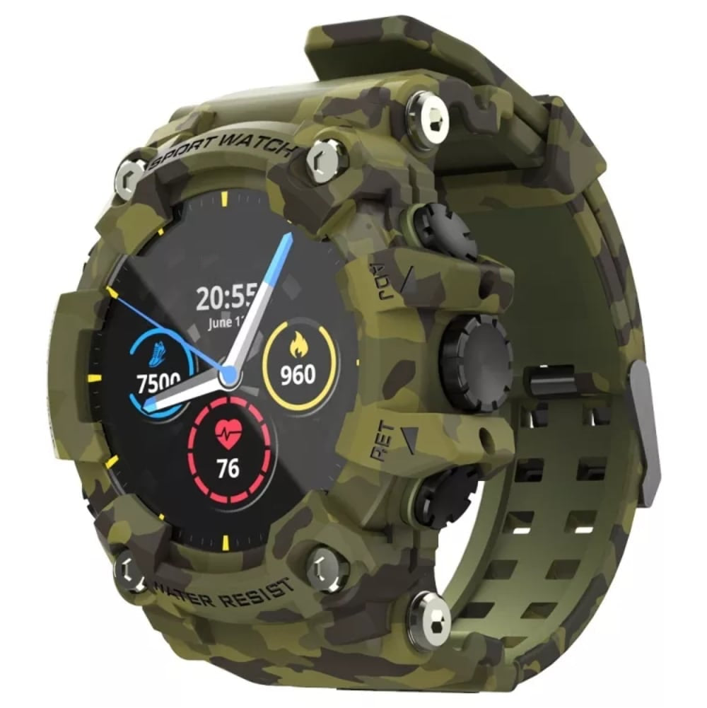 Elfire – Robust Smartwatch med Power Glass & Sportsfunktioner