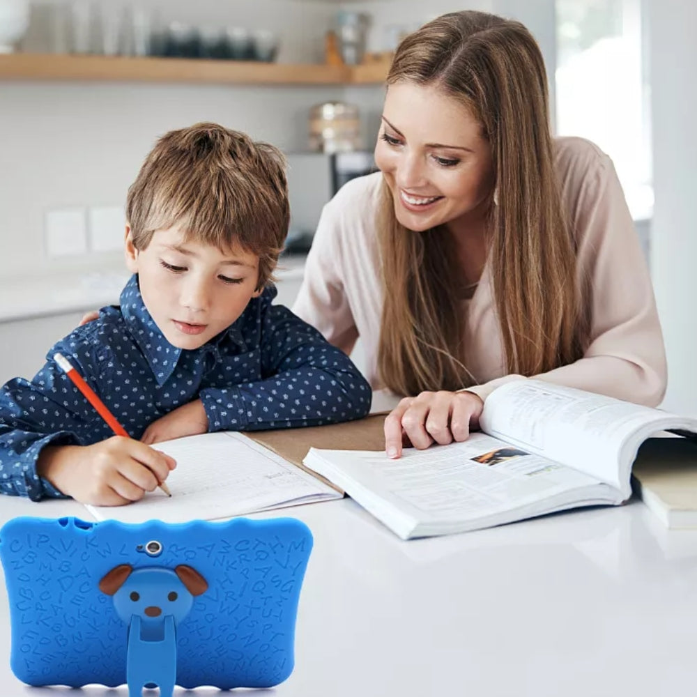 Stødresistent Børne-Tablet SmartKid, 7-tommer med robust cover