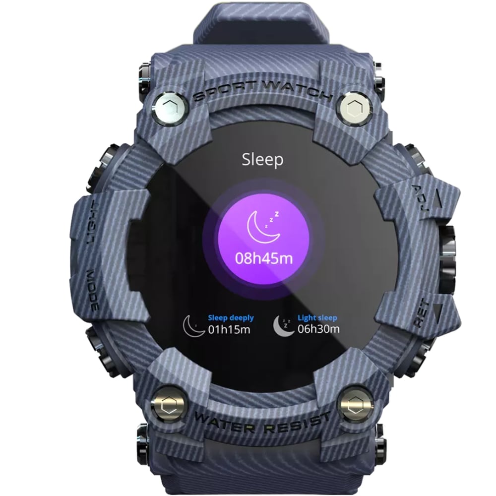 Elfire – Robust Smartwatch med Power Glass & Sportsfunktioner