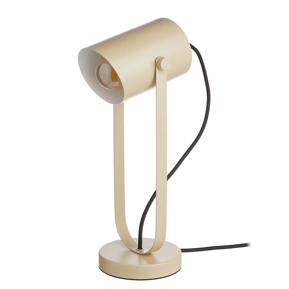 ON STAGE Skrivebordslampe – Justerbar metalbordlampe i spotdesign