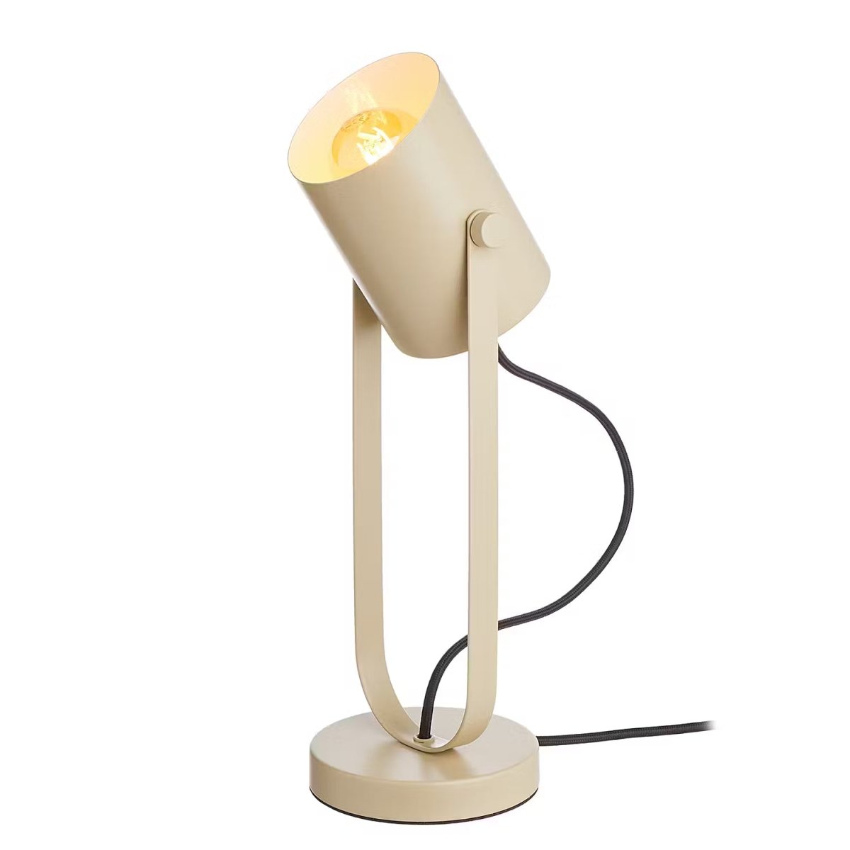 ON STAGE Skrivebordslampe – Justerbar metalbordlampe i spotdesign
