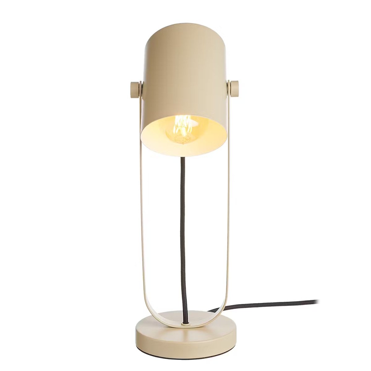 ON STAGE Skrivebordslampe – Justerbar metalbordlampe i spotdesign