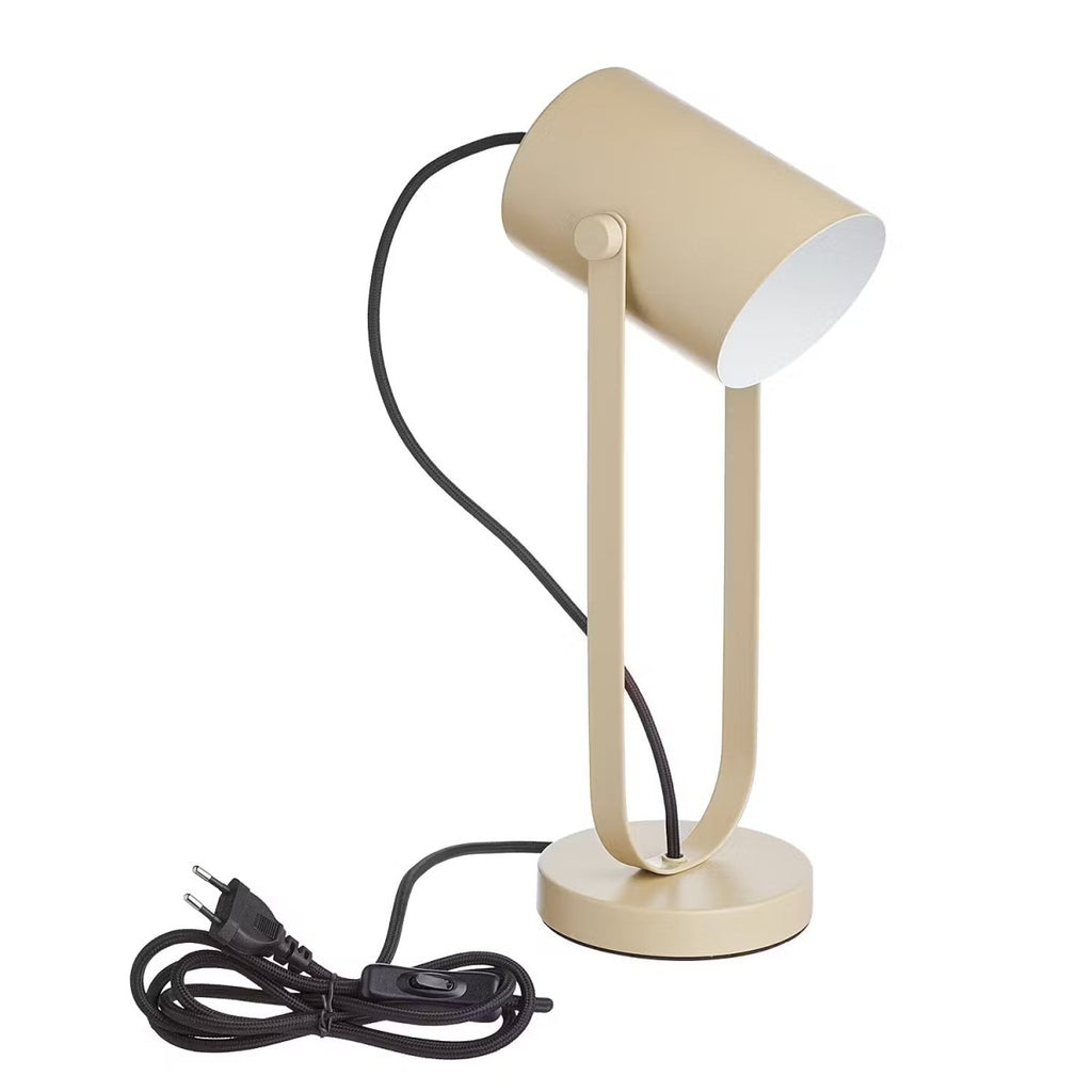 ON STAGE Skrivebordslampe – Justerbar metalbordlampe i spotdesign