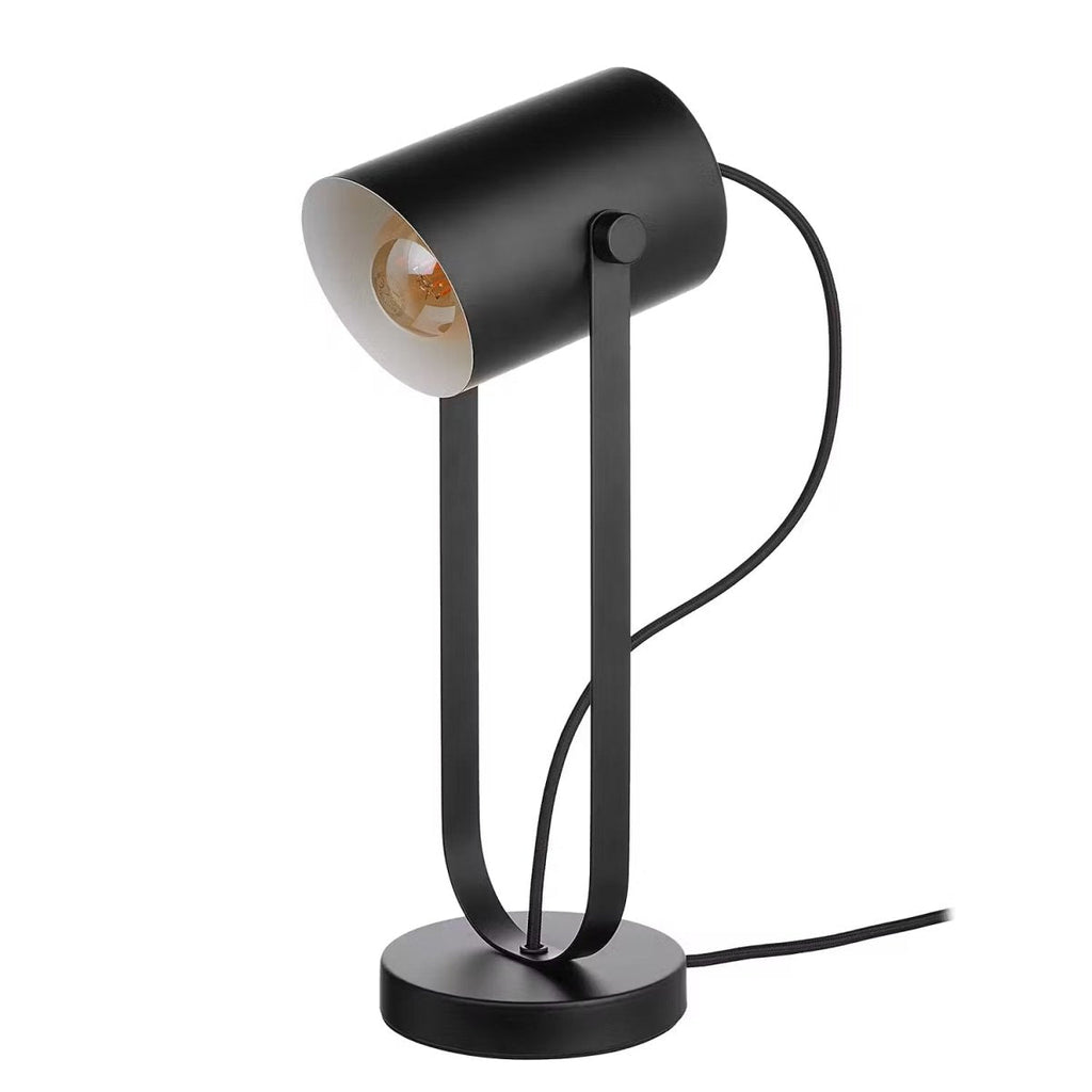 ON STAGE Skrivebordslampe – Justerbar metalbordlampe i spotdesign