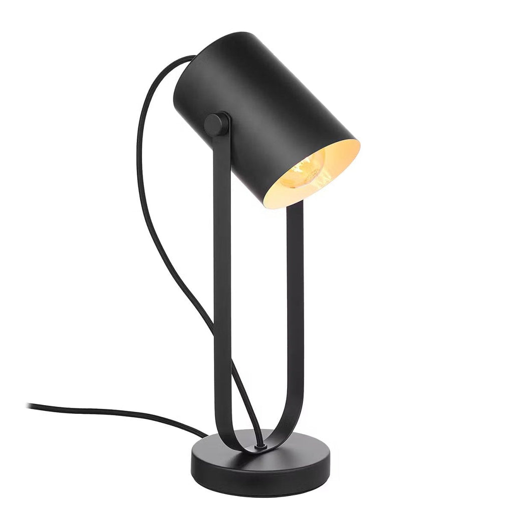 ON STAGE Skrivebordslampe – Justerbar metalbordlampe i spotdesign