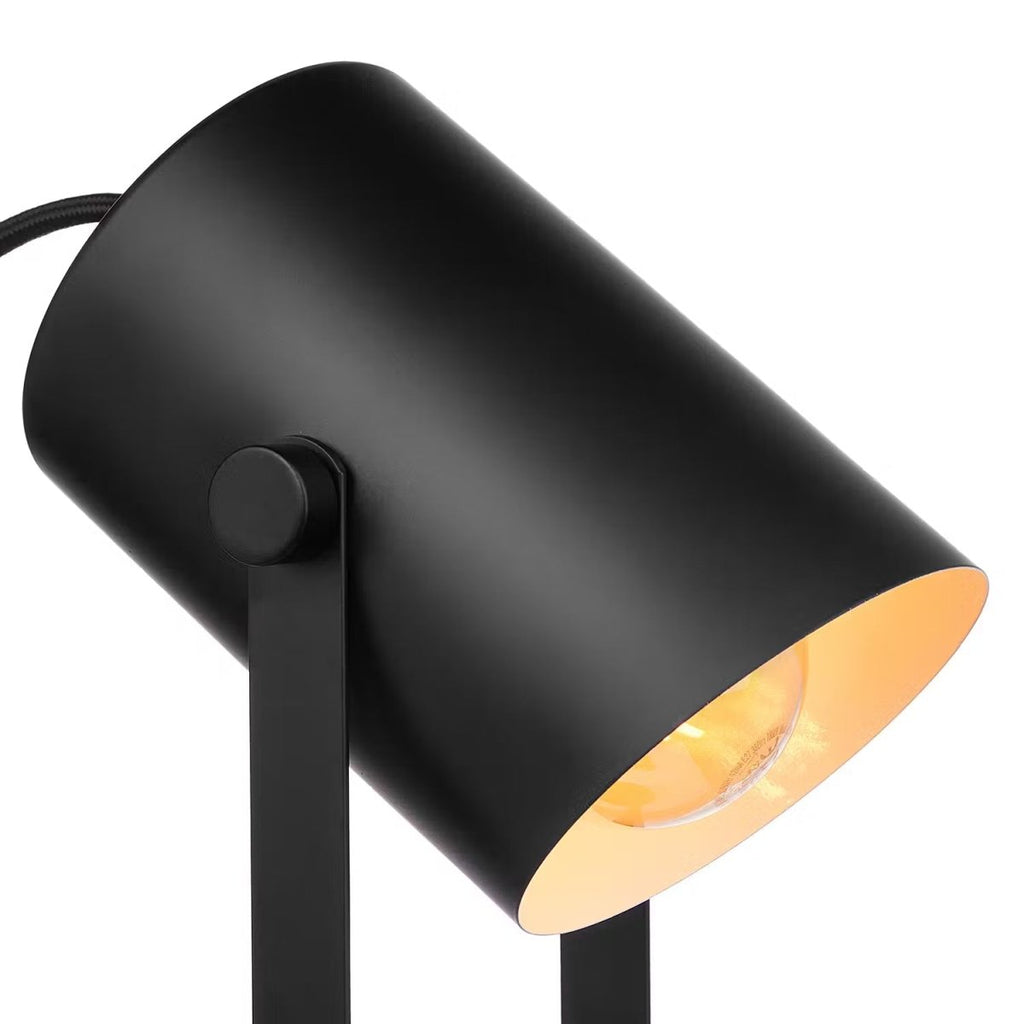ON STAGE Skrivebordslampe – Justerbar metalbordlampe i spotdesign