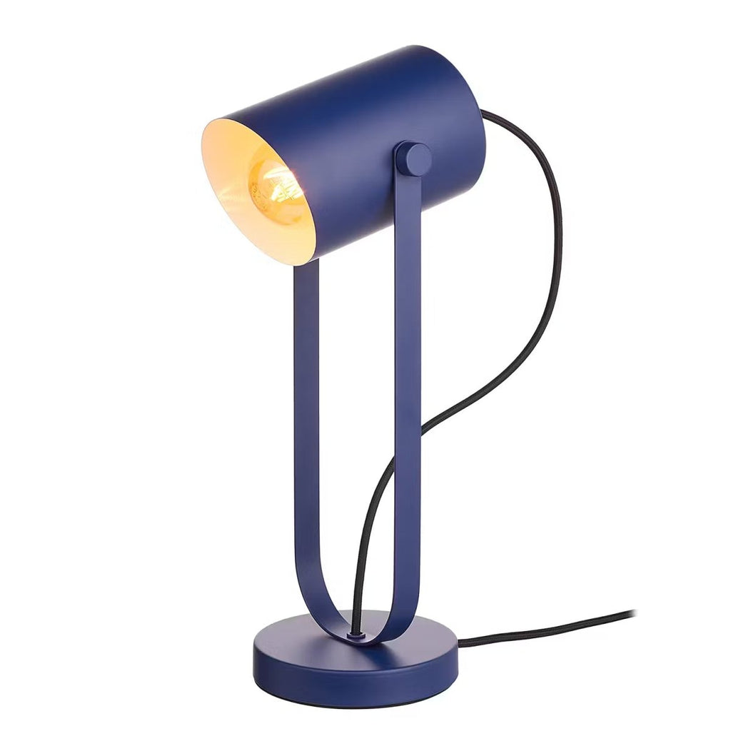 ON STAGE Skrivebordslampe – Justerbar metalbordlampe i spotdesign