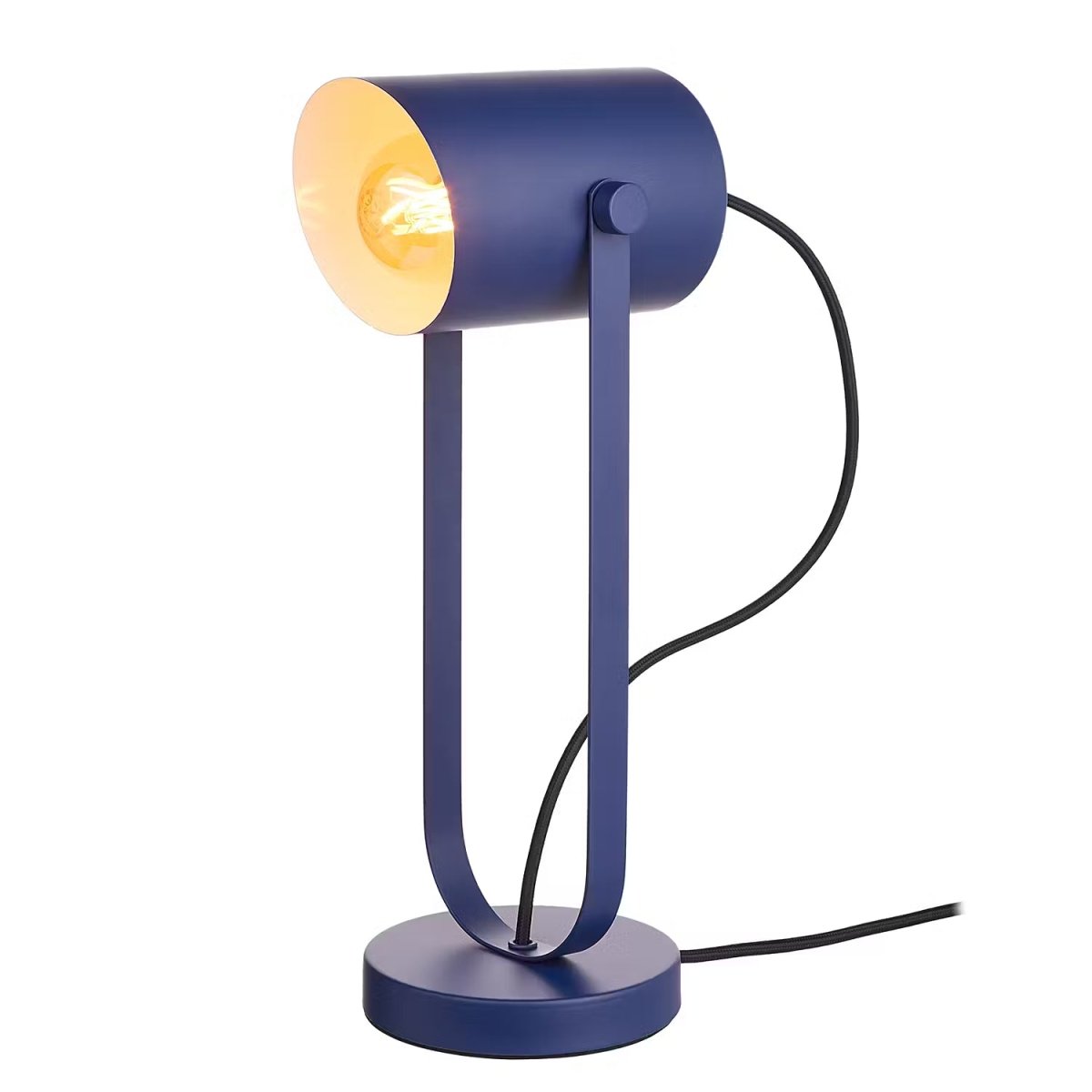 ON STAGE Skrivebordslampe – Justerbar metalbordlampe i spotdesign