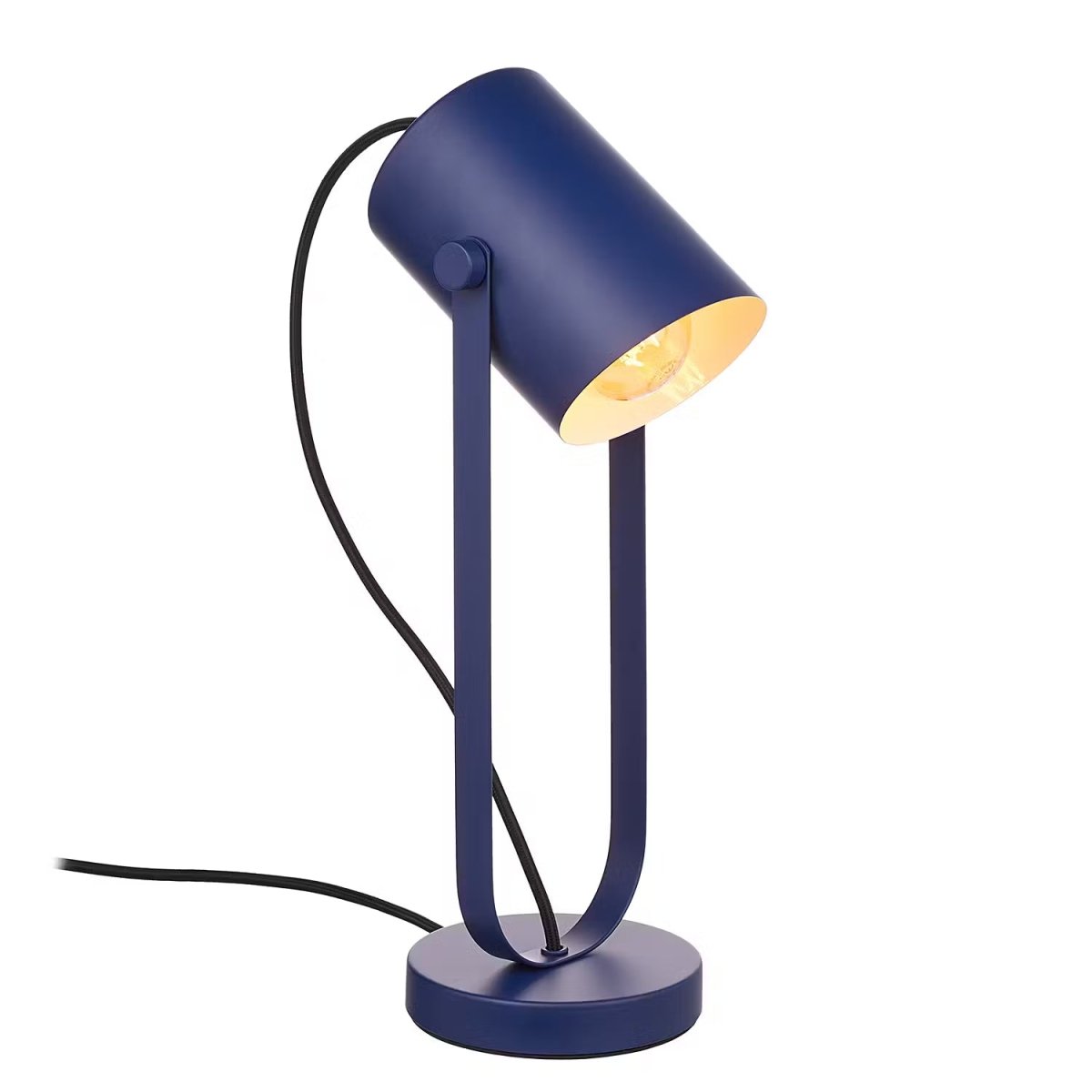 ON STAGE Skrivebordslampe – Justerbar metalbordlampe i spotdesign