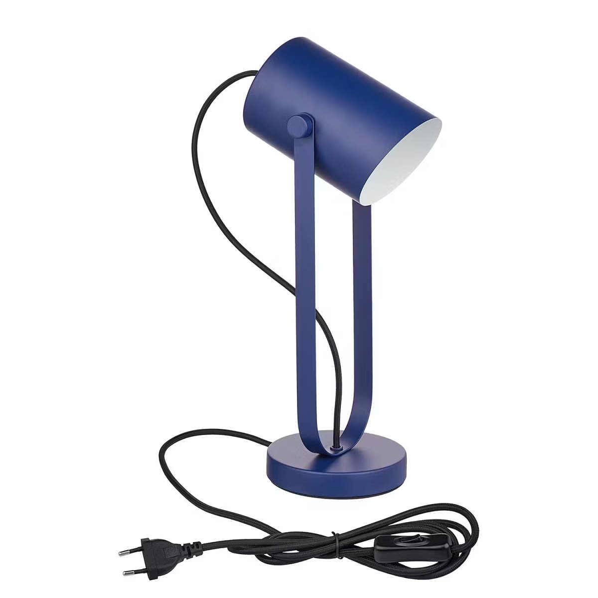 ON STAGE Skrivebordslampe – Justerbar metalbordlampe i spotdesign