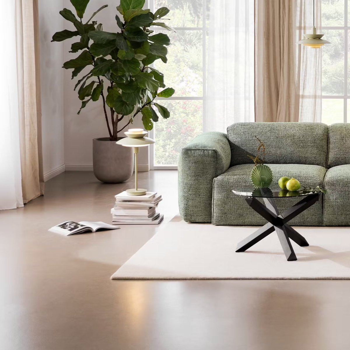 SINGAPUR Bordlampe – Moderne Industriel Metal Bordlampe