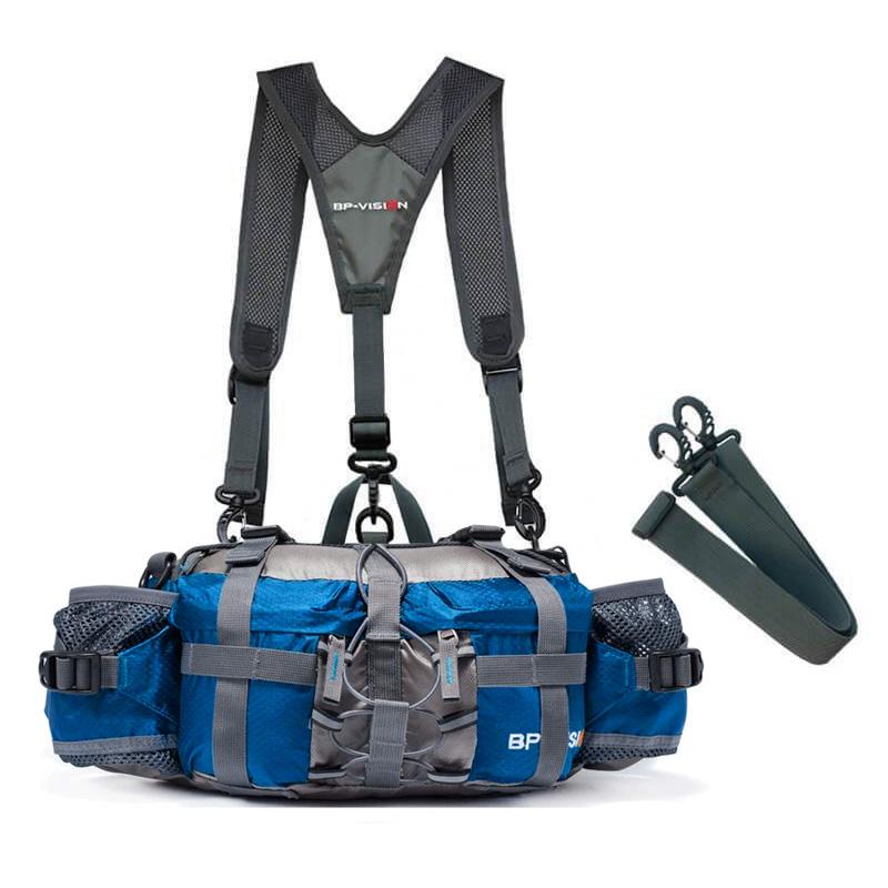Outdoor Adventure Crossbody Bag - praktisk taske med flere rum