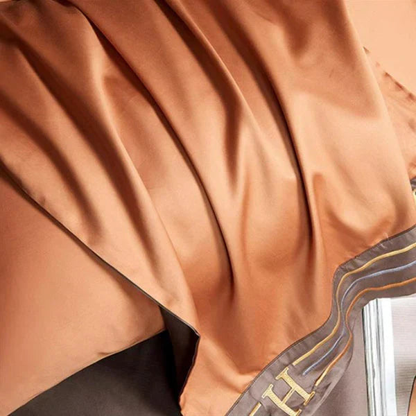 Luksus Satin Sengetøj 4-delt Sæt - OpulenceSleep