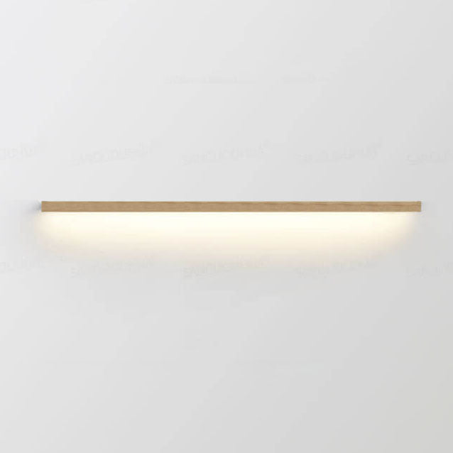 Minimalistisk Trævæg lampe – Atmosfærisk belysning til ethvert rum