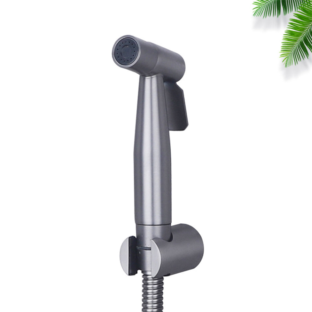 Nuvoro Hygienisk Håndholdt Bidet Sprayer Til Toilet Med Rustfrit Stål Gunmetal Grå