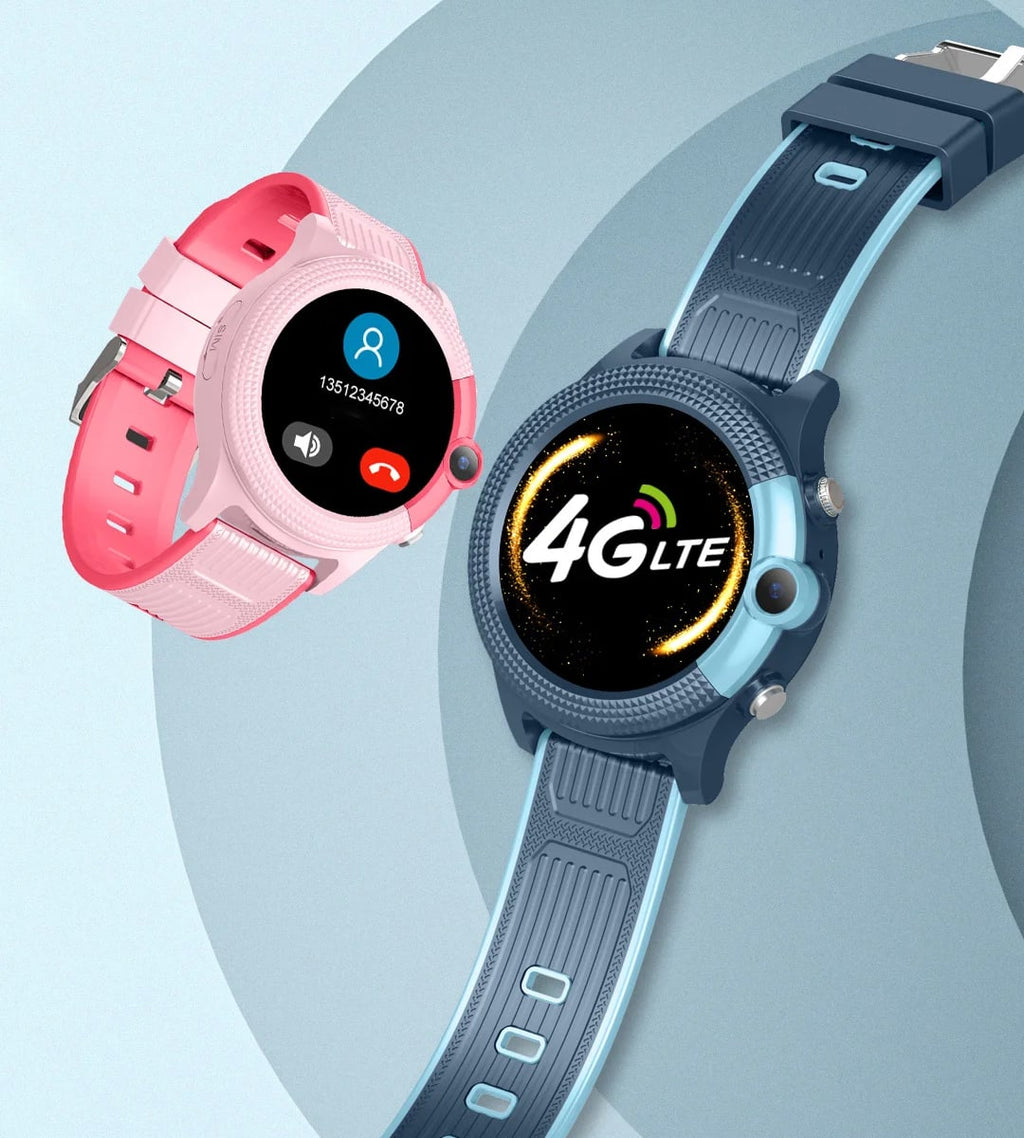 SmartKid Elite – Børne-Smartwatch med GPS, kamera & SIM-kort