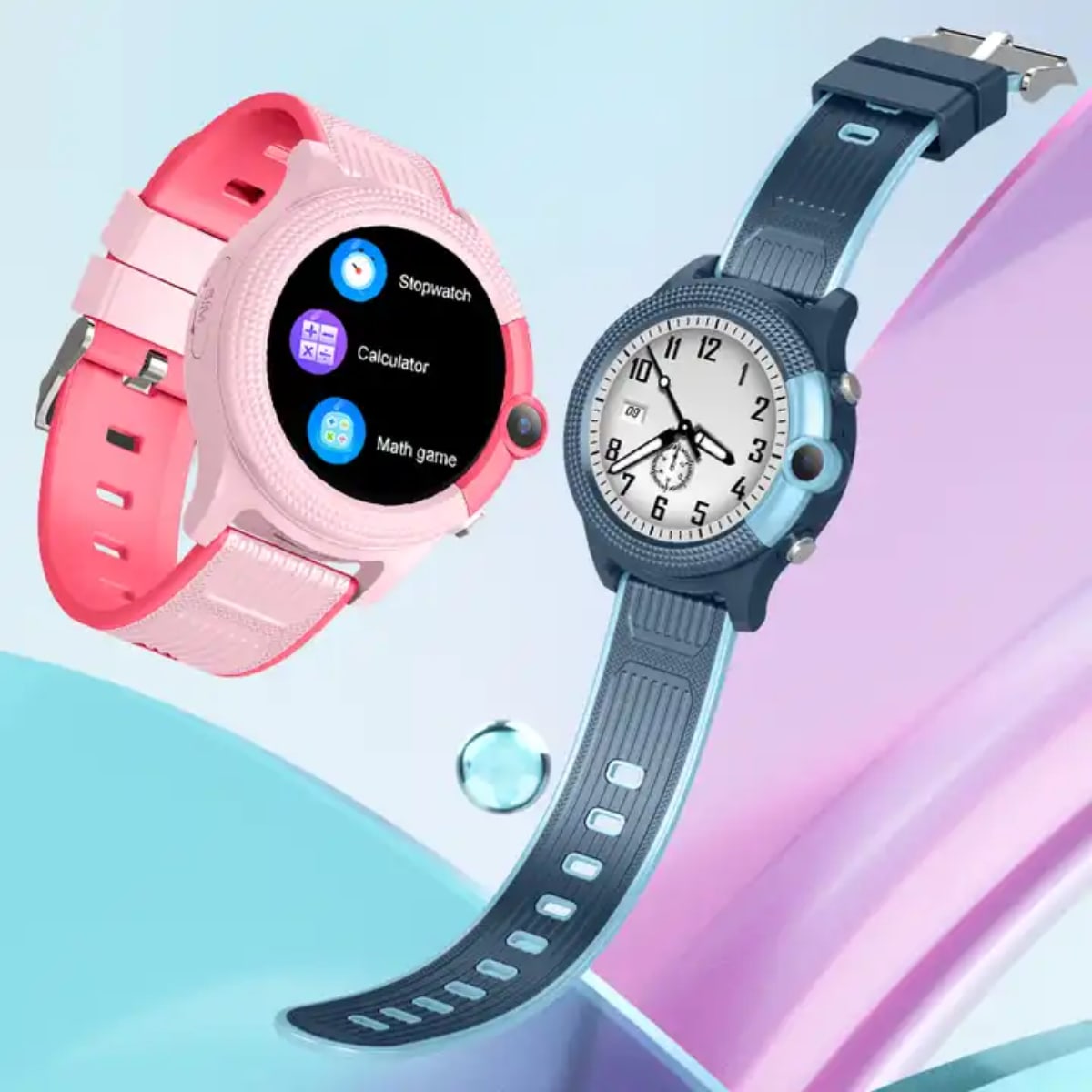 SmartKid Elite – Børne-Smartwatch med GPS, kamera & SIM-kort