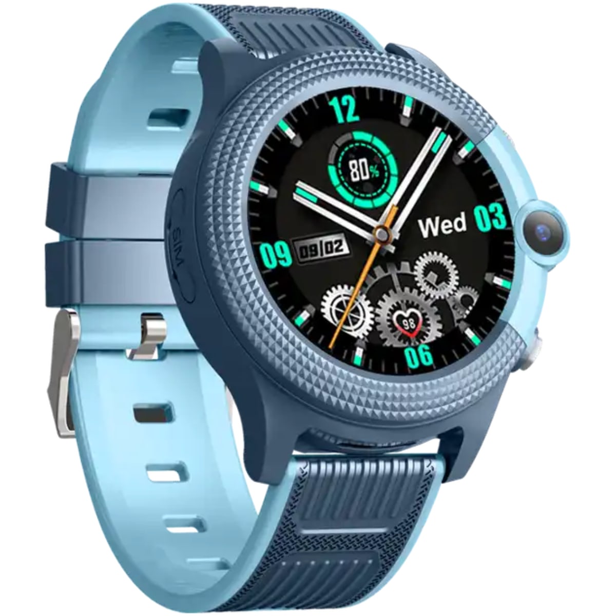 SmartKid Elite – Børne-Smartwatch med GPS, kamera & SIM-kort