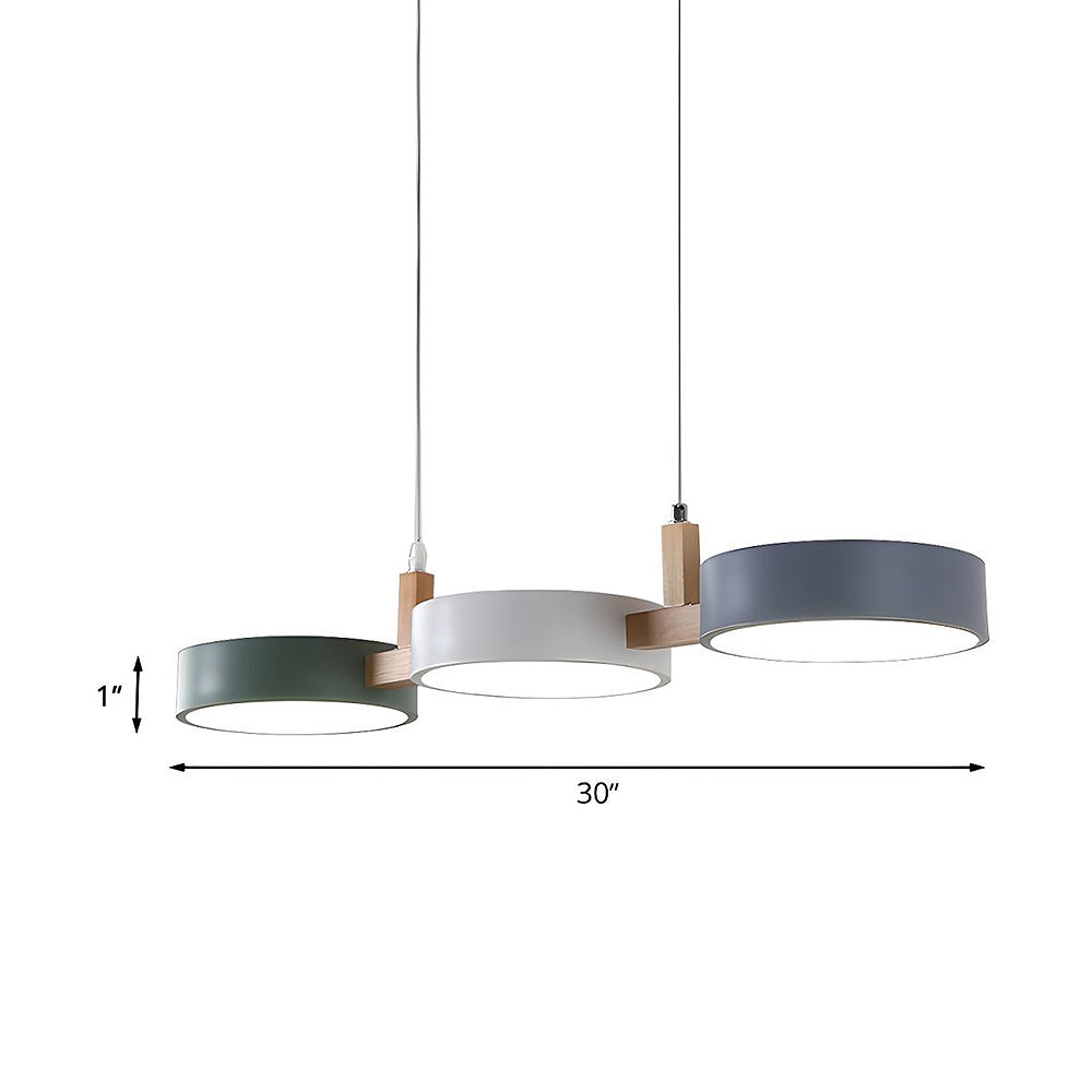 Nordisk Flush Loftlampe med Flere Hoveder til Kjøkkener og Spisestuer