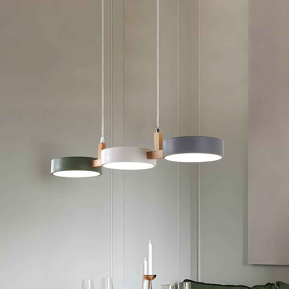 Nordisk Flush Loftlampe med Flere Hoveder til Kjøkkener og Spisestuer