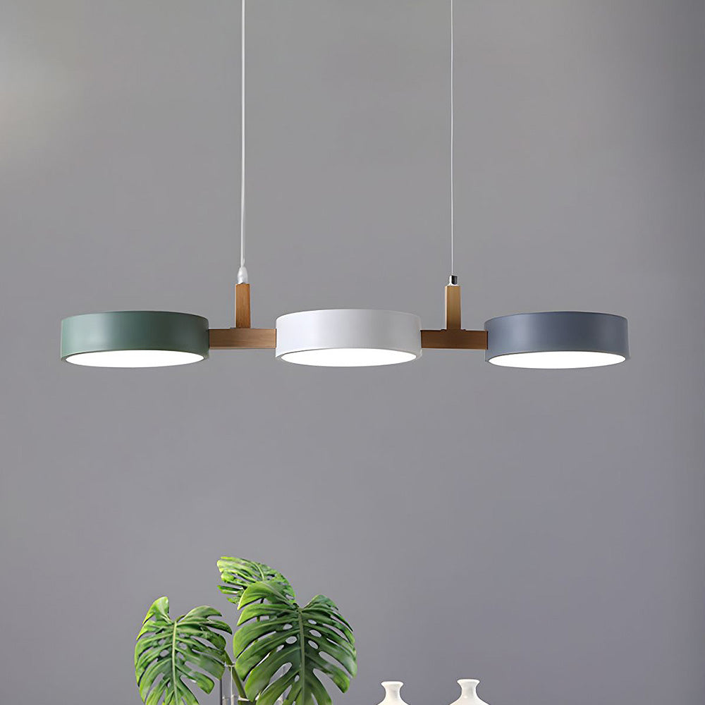 Nordisk Flush Loftlampe med Flere Hoveder til Kjøkkener og Spisestuer