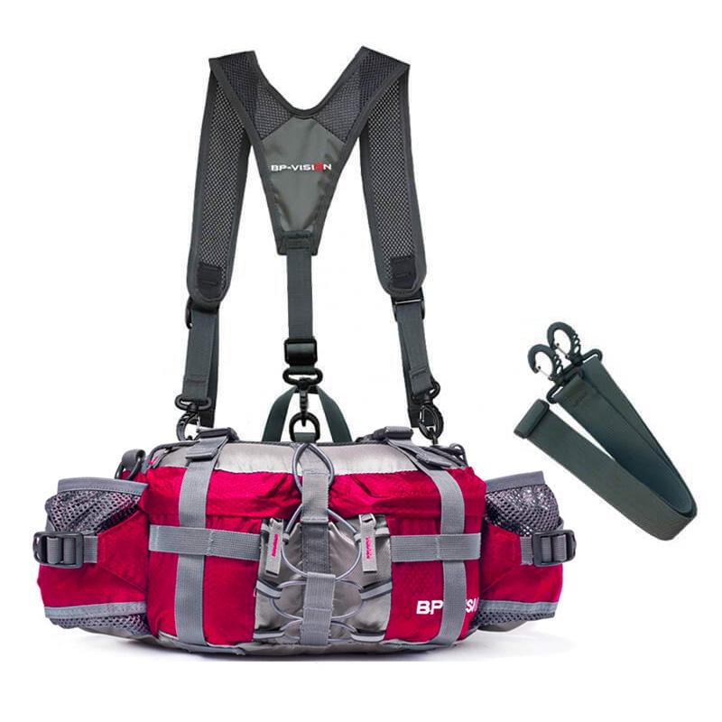 Outdoor Adventure Crossbody Bag - praktisk taske med flere rum