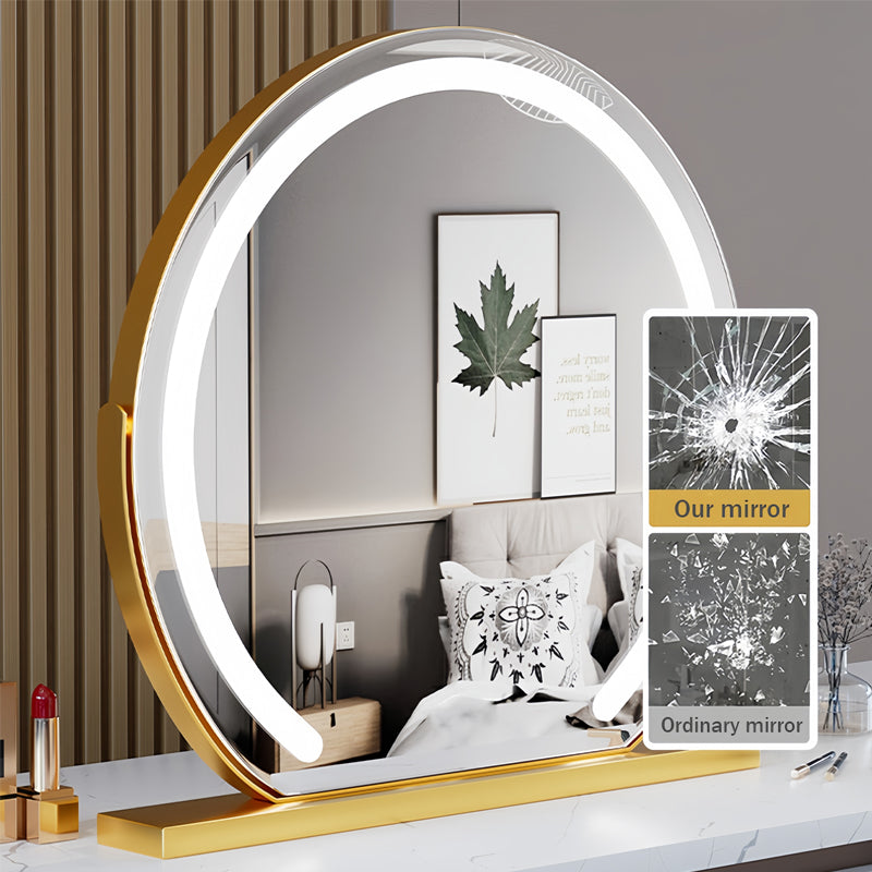 Luminara Dimmable LED Spejl Med Touch Aktivering Til Makeup
