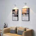 Trådløs LED-Spotlight - 360° roterbar & dæmpbar med bevægelsessensor