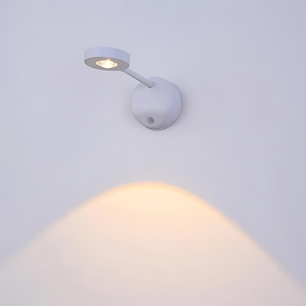 Trådløs LED-Spotlight - 360° roterbar & dæmpbar med bevægelsessensor