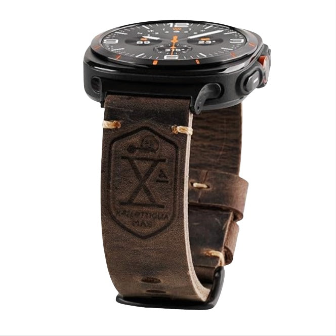 Ardentora Læderrem Med Vintage Look Til Samsung Watch Ultra
