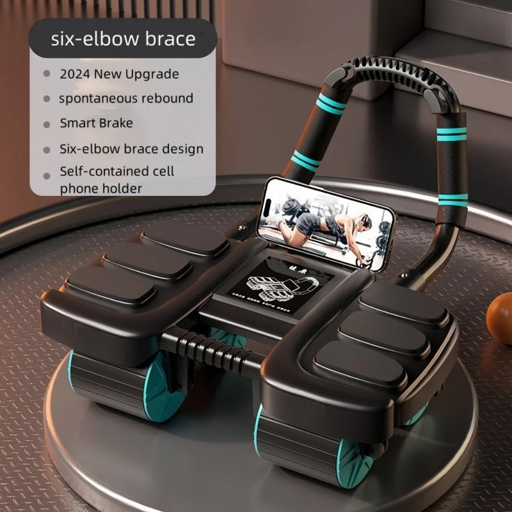 CorePulse Ab Wheel Auto-Rebound Albuepuder Inkluderet Til Core Fitness