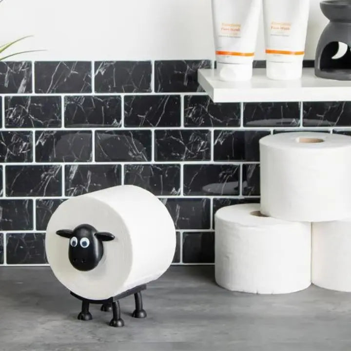(1+1 Gratis) Charmerende Får-Toiletpapirholder
