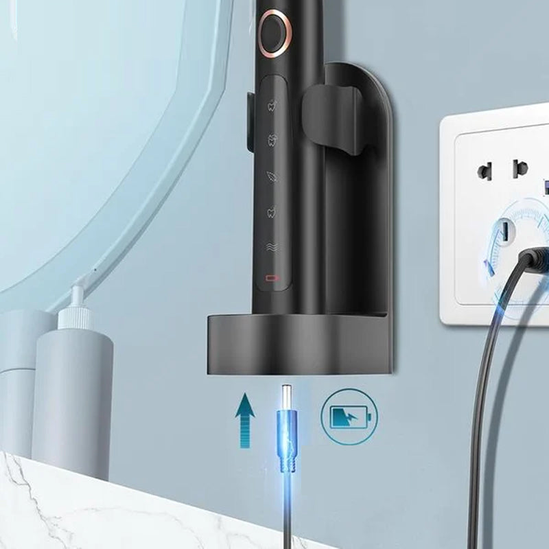 Sonic Elektrisk Tandbørste | 6 Tilstande & IPX7 Vandtæt | Hvid, Sort, Rosa