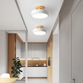 LED Rund Loftlampe | Nordisk Design | Semi-Nedsænket Montering | Økonomisk Indendørs Belysning
