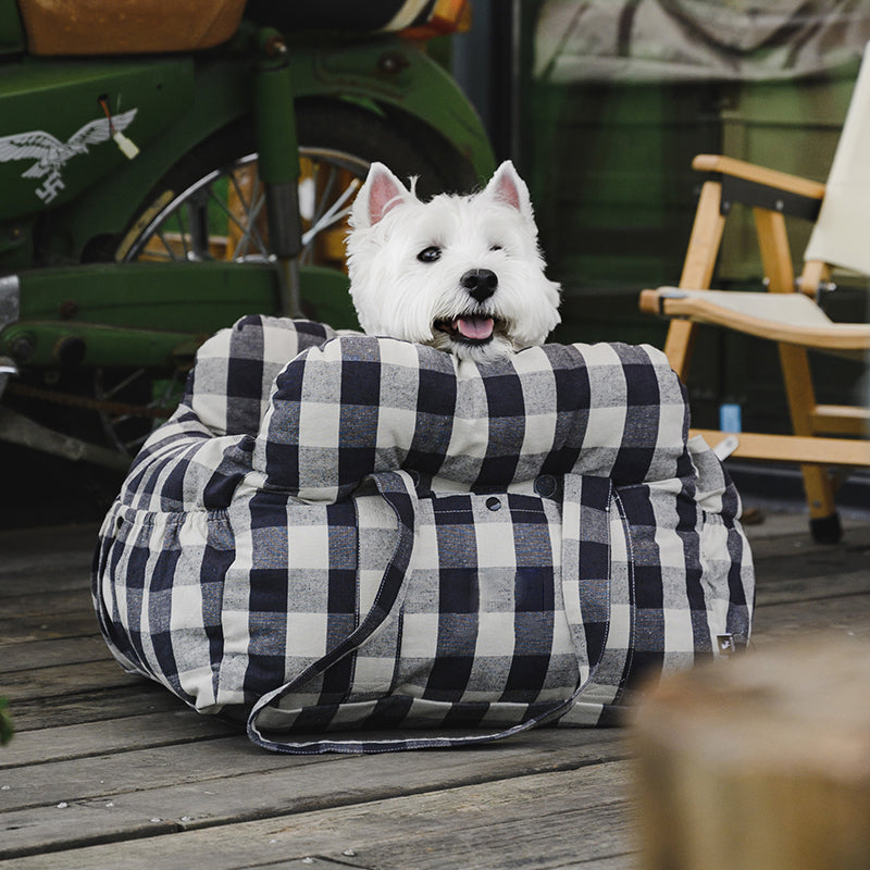Behagelig hundekurv til bilen - TravelPaw