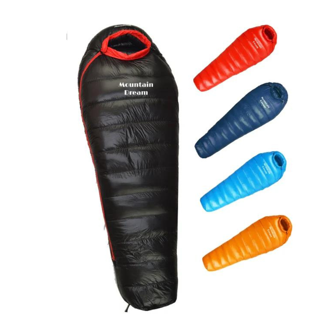 Vinter sovepose - 400T Ripstop Nylon - ned til -20 °C med gåsedun