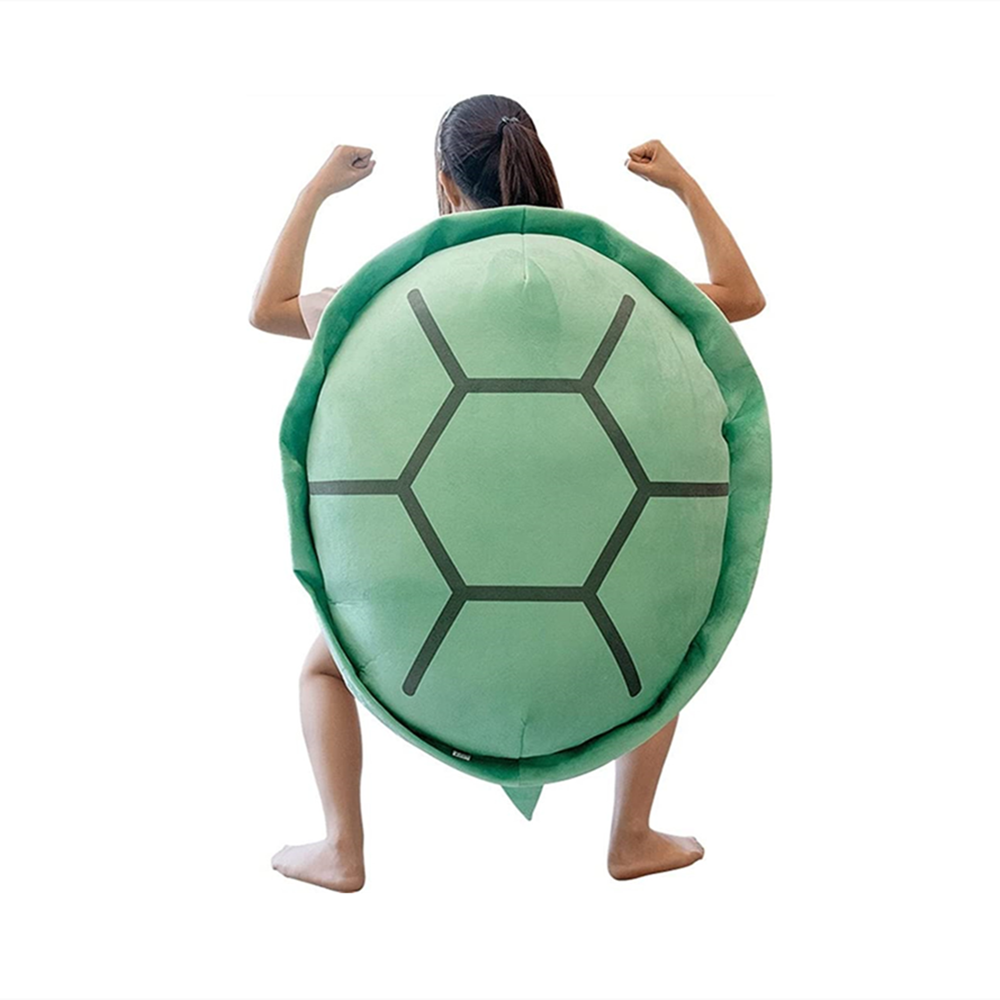 Bærbart Plush Pude - CozyTurtle