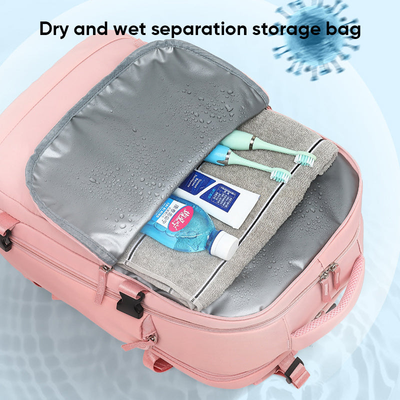 Kvinders store rejse vandtætte rygsæk