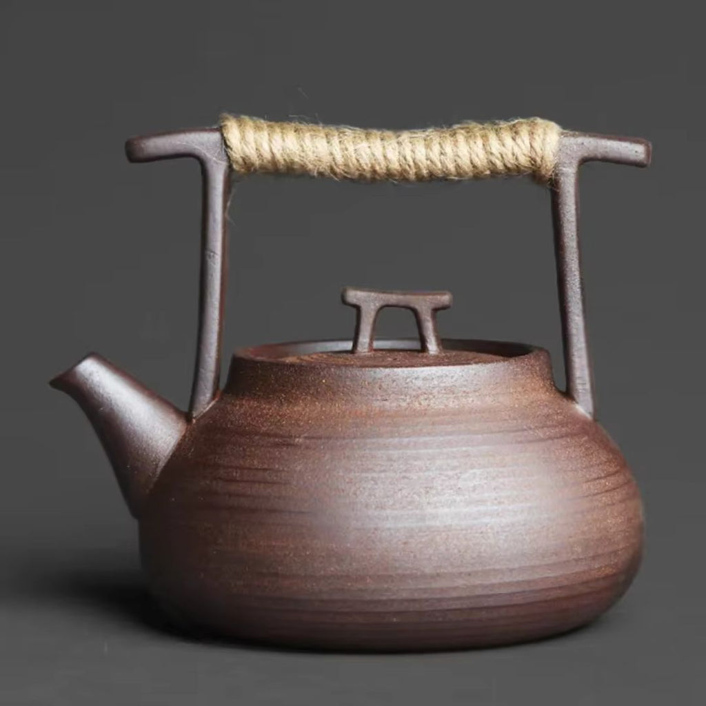 Keramisk Teapot med Varmere til Afslappende Te-Øjeblikke derhjemme