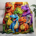 DinoBlanket™ – Hyggelig Dinosaur tæppe