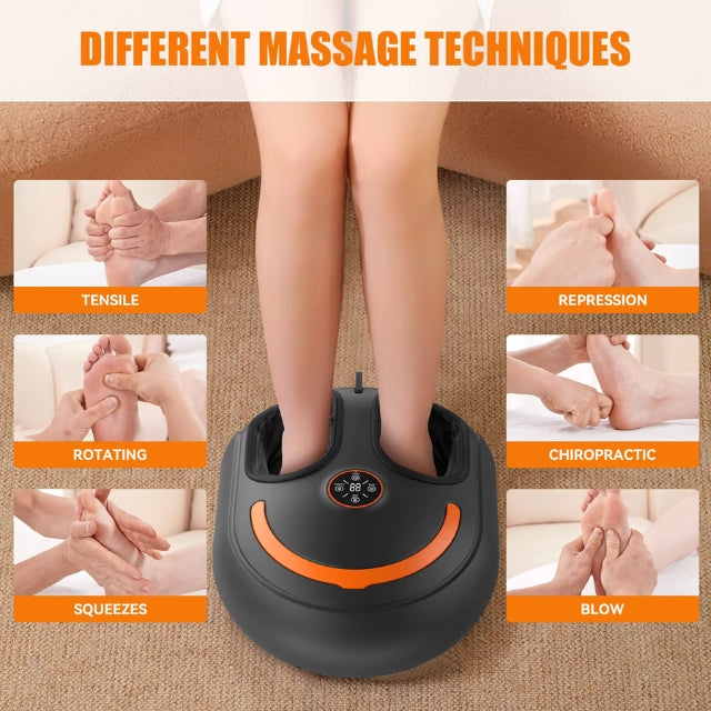 Soluna Fodmassageapparat Leverer Dyb Lindring Fra Ubehag Og Stress