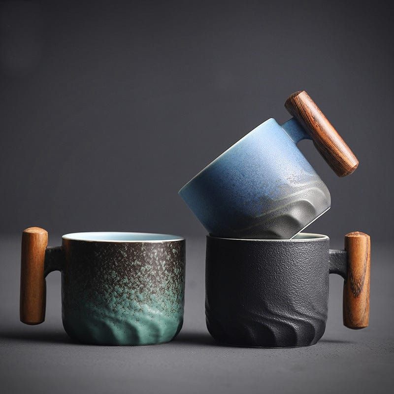 MugMuse - Kaffekop med Håndtag og Kreativt Design