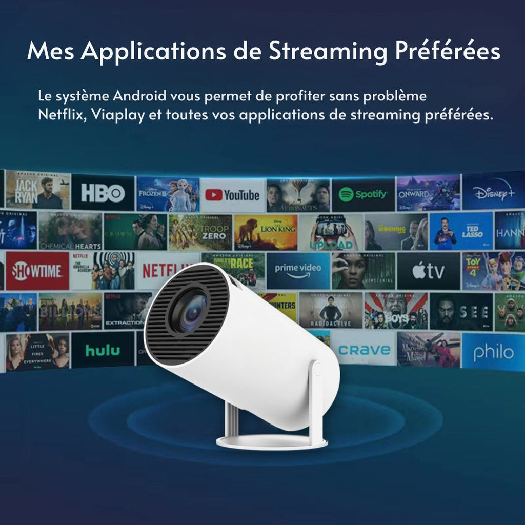 Intelligent 4K projektor
